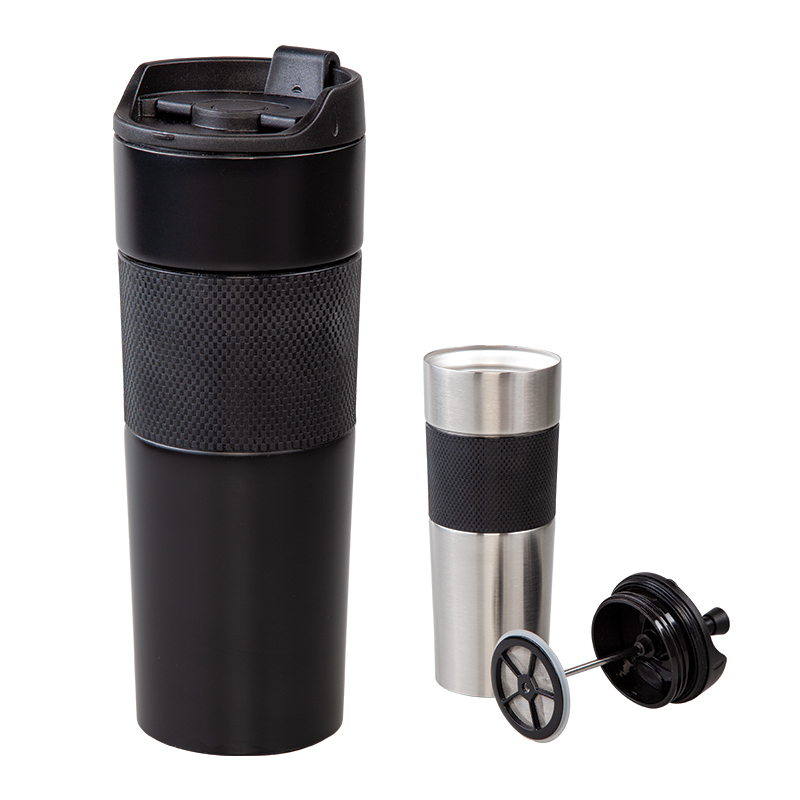 French Press Çelik Termos / 450 ml